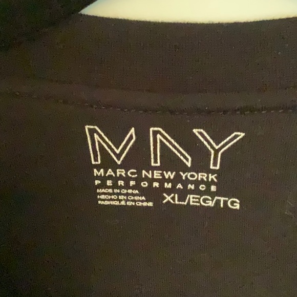 BLACK TOP/ JACKET  MARC NEW YORK LADIES PERFORMANCE XL - Picture 2 of 5